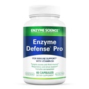 Enzyme Science Enzyme Defense Pro, 60 Κάψουλες– Συμπλήρωμα υποστήριξης ανοσίας – Formated with Vitamin D3, L-Lysine, Calcium, and Protease– Enzyme Digestion Support –Immune System