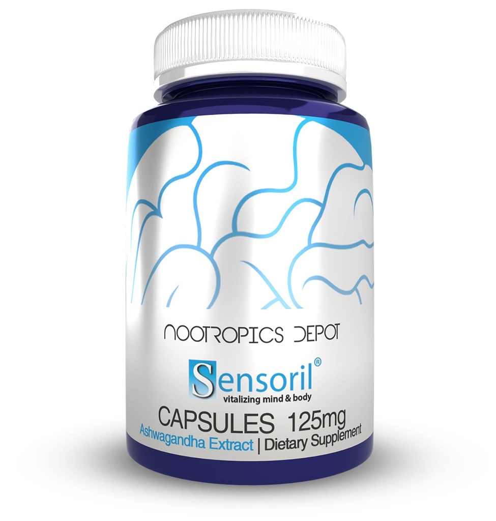Nootropics Depot Sensoril Ashwagandha Κάψουλες 