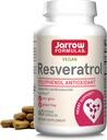 Jarow Formulas® Resveratrol 100 mg, συμπλήρωμα διατροφής, αντιοξειδωτική υποστήριξη για την καρδιαγγειακή λειτουργία, 60 κάψουλες λαχανικών, 60 ημέρες προσφοράς