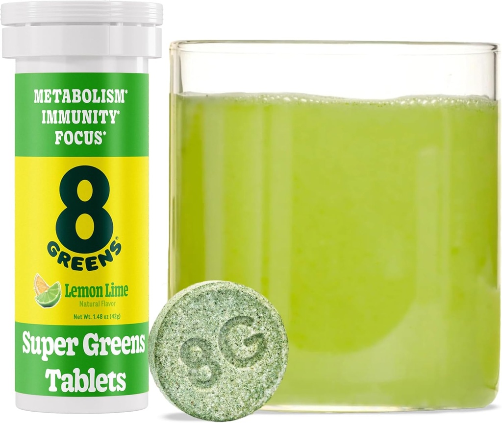8 Πράσινα Supergreens Δισκία 