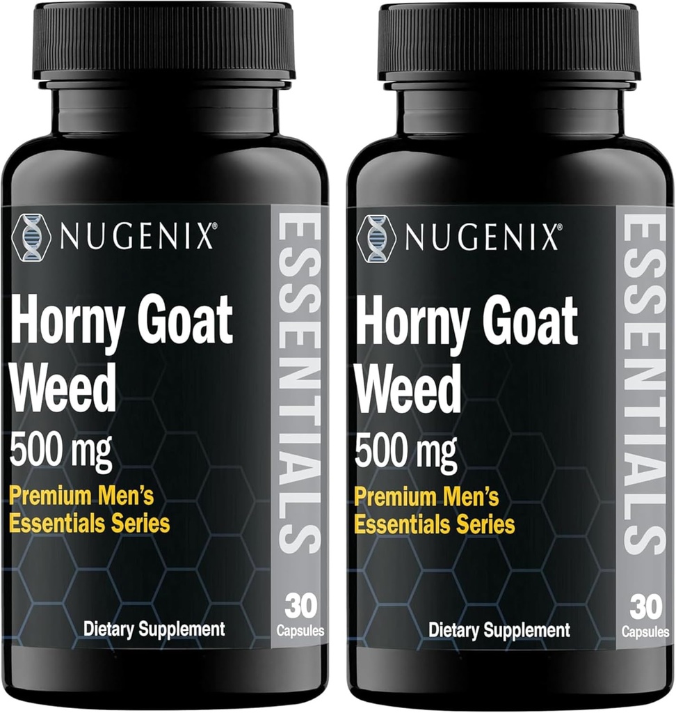 Nugenix Essentials Horny εκχύλισμα ζιζανίων κατσίκας - Epimedium Extract - 60 κάψουλες
