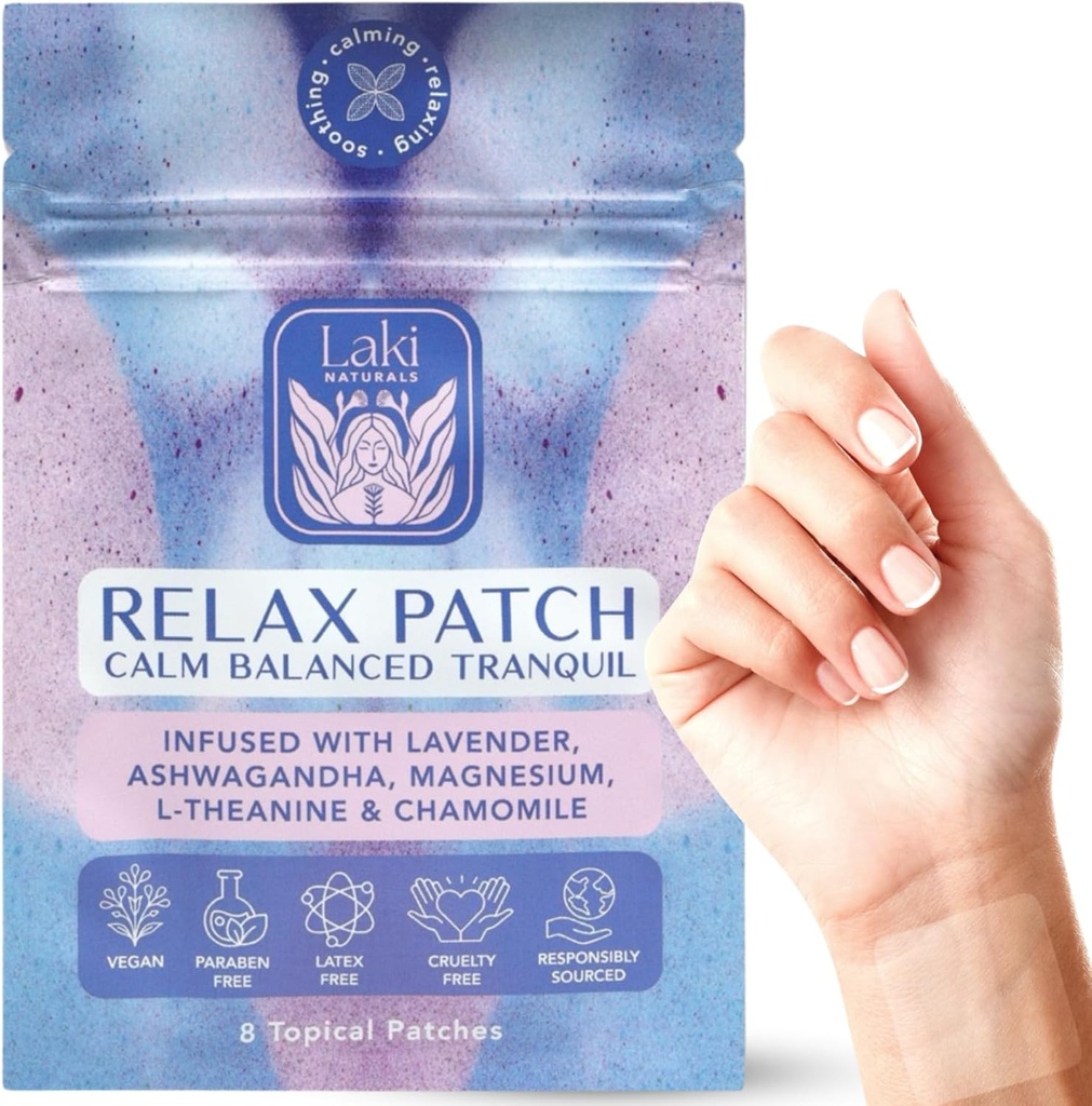 Laki Naturals Relax Patch (Pack of 8) 