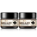 Shilajit Pure Himalayan Organic Shilajit Resin - 600mg Μέγιστη ισχύς Φυσική Βιολογική Shilajit Resin με 85+ Ιχνηλάτηση Ορυκτών & Fulvic Acid για την Ενέργεια, Ανοσολογική Υποστήριξη, 30 γραμμάρια (2 Συσκευασία)