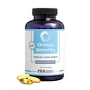 PRN DE Omega 3 Συμπλήρωμα - 120 Softgels, 30-Day Supply - rTG Ωμέγα 3 Λιπαρά Οξέα με 1680mg EPA, 560mg DHA & βιταμίνη D για το δέρμα, αρθρώσεις, εγκέφαλο, μάτι και καρδιά Υγεία