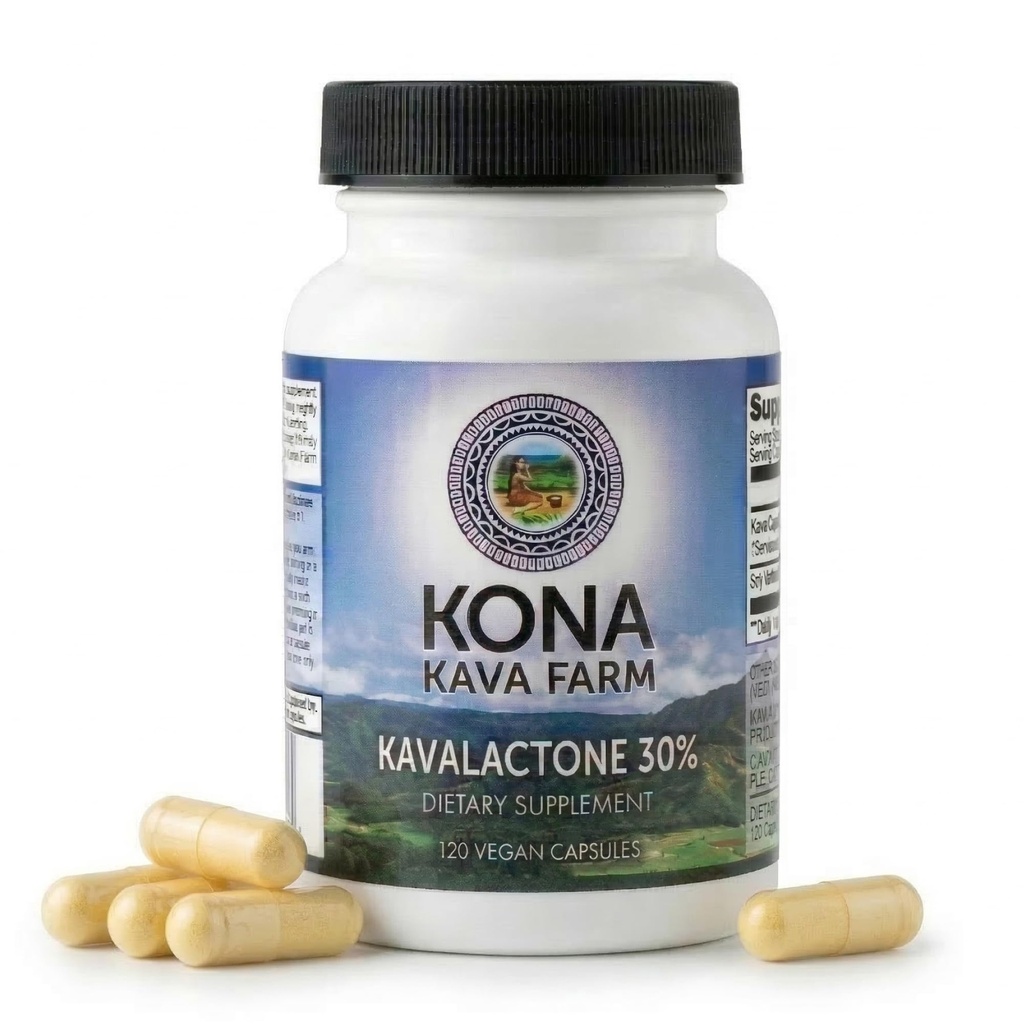 30% Κάψουλες Εκχυλίσματος Καβάλας Κάβα (120 Κάψουλες)