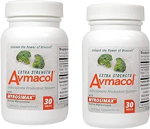Avmacol Extra Strength Sulforafane Production System for Immune Support, 60 δισκία