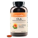 NatureWise CLA 1250 - Conjugated Linoleic Acid Supplement for Women and Men, Not stimulating, Supports Healthy Weight, Fitness Goals - Non-GMO, Gluten Free - 180 Softgels[2-Month Supply]
