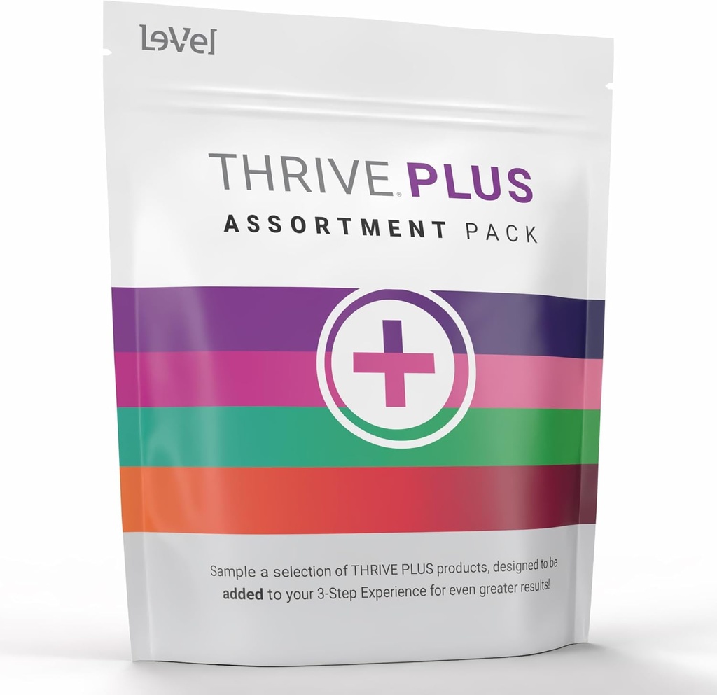 Le-Vel Thrive Plus πακέτο ποικιλίας διατροφικό συμπλήρωμα δειγματολήπτης, 30 υγρό, ούλα, Τεμάχια καψακίων, 30 ο καθένας, βολική ποικιλία ευεξίας