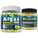 Algae Omega 3 Gummies + Marine Algae Calcium Gummies Bundle