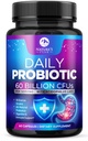 Προβιοτικά 60 Δισεκατομμύρια CFU - 10 Strains + Digestive Enzymes & Prebiotics - Best Probiotic for Women & Men, Supports Immune, Gut Health, Occasional Constipation, Diarrhea, Gas & Bloating - 60 Κάψουλες