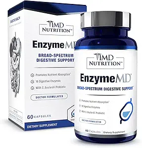 1MD Διατροφή EnzymeMD - Digestive Ένζυμα συμπλήρωμα - Γιατρός Formulated 
