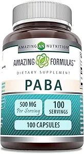 Amazing Formulas PABA 500 Mg Συμπλήρωμα 