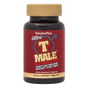 NaturesPlus Ultra T Άντρας, Εκτεταμένη απελευθέρωση - 60 Διστρωματικά δισκία - Υποστηρίζει την αύξηση των μυών - χορτοφάγους, χωρίς γλουτένη - 30 εξυπηρετούν