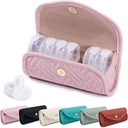 BAGSFY Weekly Pill Organizer 2 φορές την ημέρα σε μια υπόθεση χαριτωμένο υφασμάτινο χάπι, Τσάντα Ιατρικής, AM Pill Box 7 ημέρα, Φορητή θήκη φαρμάκων για χάπια, βιταμίνες, ιχθυέλαια, συμπληρώματα.