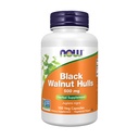 NOW Συμπληρώματα Τροφίμων, Black Walnut Hulls (Juglans nigra) 500 mg, συμπλήρωμα βοτάνων, 100 κάψουλες Veg