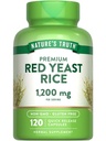 Nature's Truth Red Yeast Rice Capses 1200 mg 