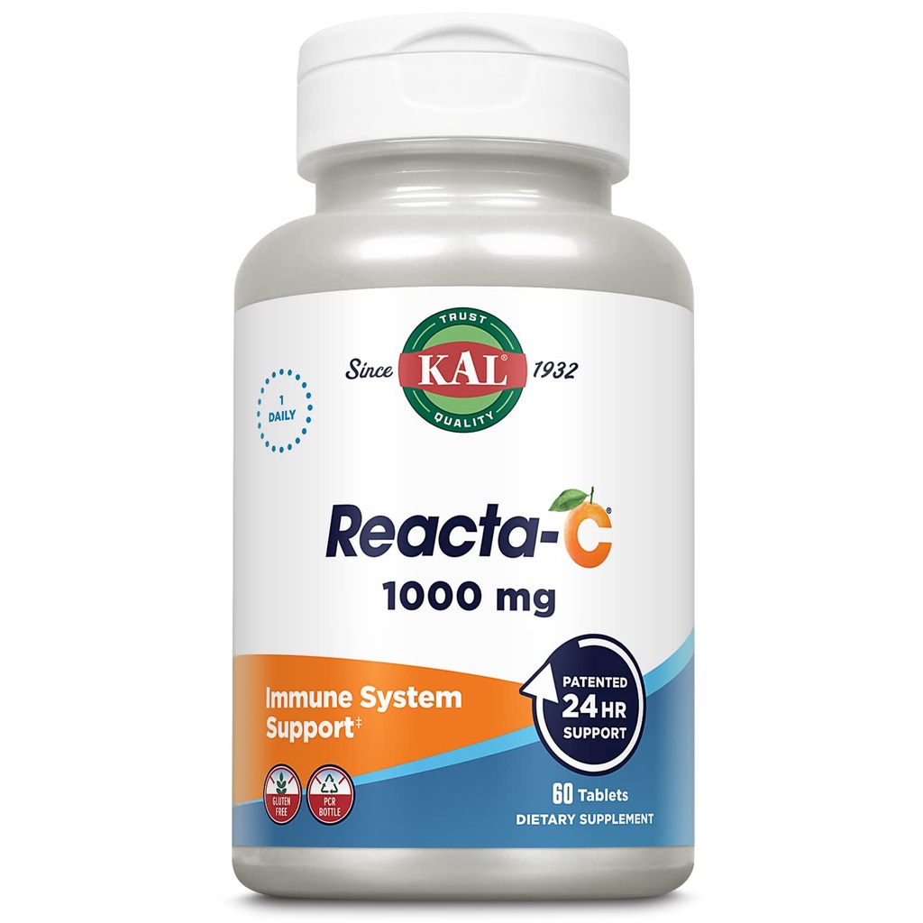 KAL Reacta- c με Bioflavonoids δισκία, 60 Count