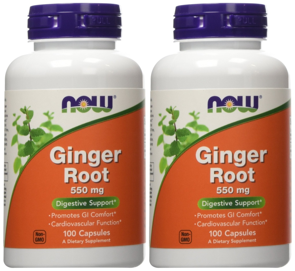 Ginger Root 550mg 100 Καψάκια (πακέτο του 2)