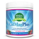 Συμπλήρωμα σκόνης μαγνησίου ασβεστίου - CalMag Plus με βιταμίνη C & D3 - Χωρίς γλουτένη, μη ΓΤΟ, Άγρια γεύση μούρων - Φυσική ηρεμία & άγχος ανακούφιση Cal Mag ποτό - Φυσική ηρεμία ασβέστιο & μαγνήσιο σκόνη