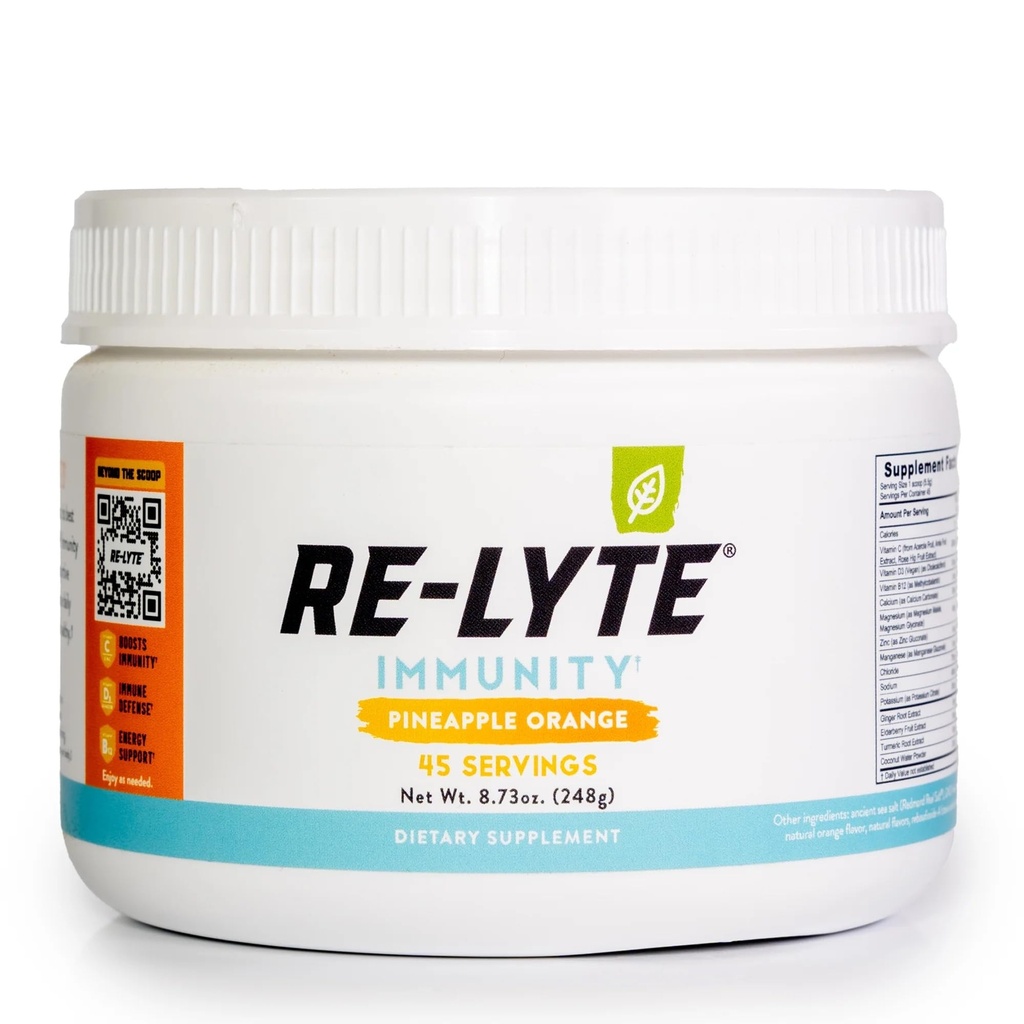 Re-Lyte Ανοσία REDMOND, Πολυβιταμίνη συμπλήρωμα Μίγμα (Pinapple Orange)