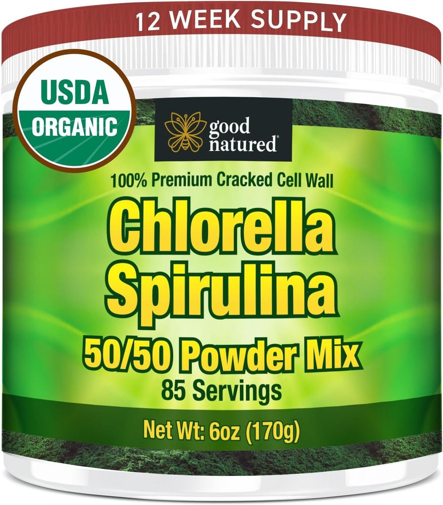 Καλή Φύση Premium Chlorella Spirulina σκόνη 