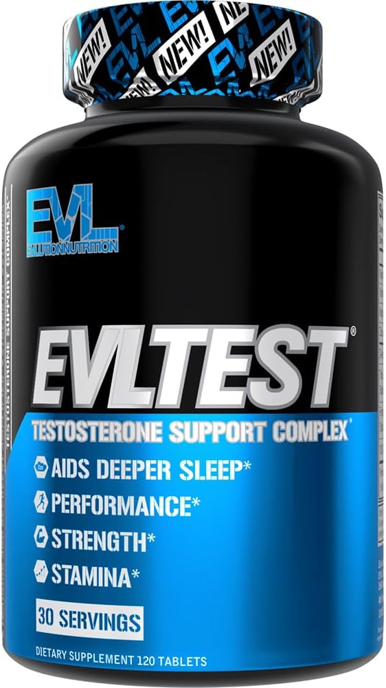 EVL Complete Testosterone Booster για τους άνδρες - μετά την προπόνηση αποκατάστασης Testosterone συμπλήρωμα με DIM Plus D Ασπαρτικό οξύ και Tribulus - EVLTest Οιστρογόνων Blocker για τους άνδρες μετά την προπόνηση συμπλήρωμα