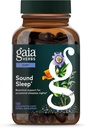 Gaia Herbs Sound Sleep - Natural Sleep Support to Promotion Calm & Relaxation - with Valerian Root, Passionflower & More - 120 Vegan Liquid Phyto-Capsules (40-Day Supply)