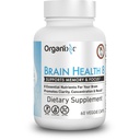 Organixx Ageless Brain Ισχυρό συμπλήρωμα για την υγεία του εγκεφάλου για την υποστήριξη της λειτουργίας του εγκεφάλου, την σαφήνεια, την εστίαση, Re-Energize εγκεφαλικά κύτταρα, βοηθά στην προώθηση μιας ισορροπημένης διάθεσης, χωρίς γλουτένη, μη ΓΤΟ, 60 κάψουλες χορτοφάγων