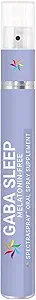 Χωρίς μελατονίνη GABA Sleep Support Spray Sup Supplement -Vegan, Φυσικό & αποτελεσματικό στοματικό σπρέι με GABA, L-Θεανίνη, 5 HTP, & Herbal Blend. Μη ΓΤΟ, Χωρίς μελατονίνη, 30 ημέρες προσφοράς
