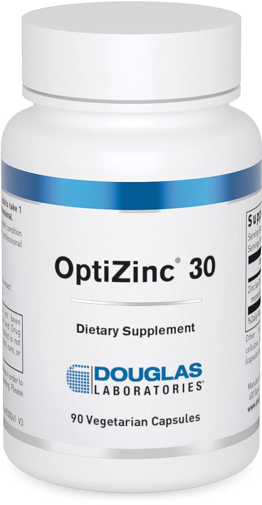 Douglas Laboratories Opti Zinc 30 mg. | Zinc Monomethionine Supports Immune Function and Healthy Skin | 90 Capsules