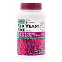 NaturesPlus Herbal Actives Red Yeast Rice, Extended Release - 600 mg, 120 Mini Tablets - Συμπλήρωμα βοτάνων - Vegan, Vegetarian, Gluten-free - 60 Σερβιέτες