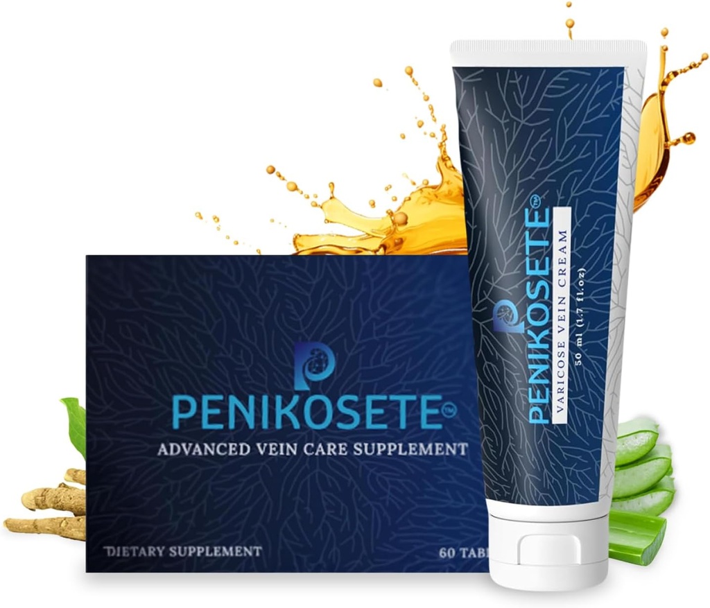 Advanced Varicose Vein Care Bundle (2 Pack) – 1 Herbal Circulation Support Leg Cream 