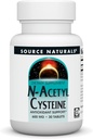 Source Naturals N-Acetyl Cysteine Antioxidant Support 600 mg Dietary Supplement That Supports Respiratory Health* - 30 Tablets