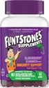 Flintstones Βιταμίνες Elderberry Gummies για Παιδιά με Ανοσία Υποστήριξη από Βιταμίνη C & Ψευδάργυρο, Ανοσοποιητική υποστήριξη Gummies, Πολυβιταμίνη για Παιδιά, Χωρίς Γλουτένη, 60 Count
