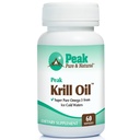 Peak Pure & Natural, Peak Krill Oil Supplement - Καλύτερο από το ιχθυέλαιο για την κοινή και καρδιακή υγεία - Krill Oil Brain Supplement - EPA, DHA, και Ασταξανθίνη - 60 softgels