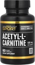California Gold Nutrition Acetyl-L-Carnitine, 500 mg, 60 κάψουλες Veggie
