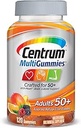 Centrum Multivitamin Gummy για Ενήλικες 50 Plus, Ποικιλία Γεύσης, Φρούτα, 120 Count