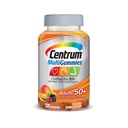 Centrum Multivitamin Gummy για Ενήλικες 50 Plus, Ποικιλία Γεύσης, Φρούτα, 120 Count
