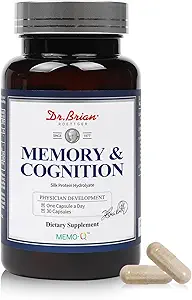 Brain Supplements for Memory and Focus - Extra Strength Nootropic Supports Concentration, Mental Clarity, Brain Health for Men & Women - 30 Capsules
