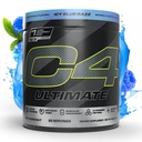Cellucor C4 Ultimate Preworkout Powder - Sugar Free Preworkout Ενεργειακό συμπλήρωμα για άνδρες και γυναίκες - 300mg καφεΐνη + TeaCrine + Dynamine + Creatine - ICY Blue Razz, 20 Υπηρεσίες