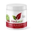 Red Leaf Pre Workout Energizer Powder, BCAA's, Beta-Alanine, Amino Acids και Πράσινο Τσάι για την υποστήριξη του ανοσοποιητικού και πριν από την προπόνηση Ενέργεια, Φυσικό Cranberry Lime Flavor - 30 Υπηρεσίες