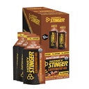Μέλι Stinger Organic Alted Caramel Energy Gel, Caffeinated & Gluten Free, για άσκηση, τρέξιμο και απόδοση, Αθλητική διατροφή για το σπίτι & γυμναστήριο, προ και μέση προπόνηση, 12 Πακέτο, 13.2 Ουγγιά