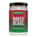 NAKED Cherry Lime BCAAs Amino Acids Powder, 100% Pure 2:1:1 Formula, Vegan Branched Chain Amino Acids, Instantized All Natural BCAA Powder Supplement - 501 Grams, 34 Servings