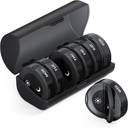 TakeMag Pill Organizer 2 φορές την ημέρα, Medicine Pills Organizer, Weekly Pill Organizers AM PM Pill Box, Μεγάλη Χωρητικότητα 7 Day Pill Box για την ιατρική / Vitamin / Fish Oil / Συμπληρωματικά (Μαύρο)