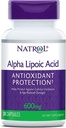Natrol Alpha Lipoic Acid 600 mg Καψάκια 30 ea (πακέτο των 4)