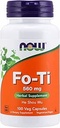 NOW Fo-Ti, Ho Shou Wu, 560mg, 100 κάψουλες Veg (πακέτο των 3)