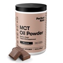 Perfect Keto 7g MCT Oil Powder, Συμπλήρωμα Τριγλυκεριδίων μέσης αλυσίδας, Μη Γαλακτοκομικό Κρέμα Καφέ για Keto Diet, Κετογόνο MCT Oil Mix για Καφέ, Smoothie, Protein Shakes, Σοκολάτα, 30 Σερβιέτες