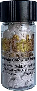 EnerGold® Monoatomic Gold/ORMUS: World's ΜΟΝΟ Pure-G O L D! Deflect Radiation, EMFs, & Low-Energy Frequencies; Repair DNA, Pineal Gland, & All Tisses of The Body; Energie Your Aura & Chakras,...