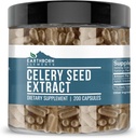 Earthborn Elements Celery Seed Extract 200 Κάψουλες, καθαρό & μη αραιωμένο, χωρίς πρόσθετα