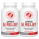 Silver Fern GI Relief - Φυσικό συμπλήρωμα βοτάνων - Όλα φυσικά με εκχύλισμα φύλλων Artichoke, εκχύλισμα ρίζας Ginger, και GutGuard Flavonoids Licorice (2 μπουκάλια - 120 κάψουλες - 60 ημέρες εφοδιασμού)